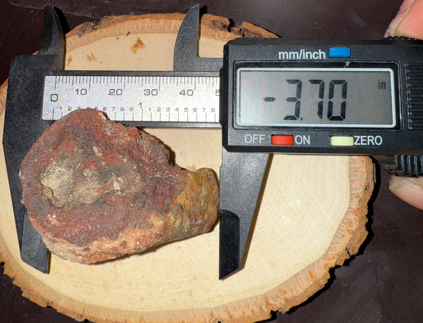 Druzy red/pink rhyolitic Lake Superior agate