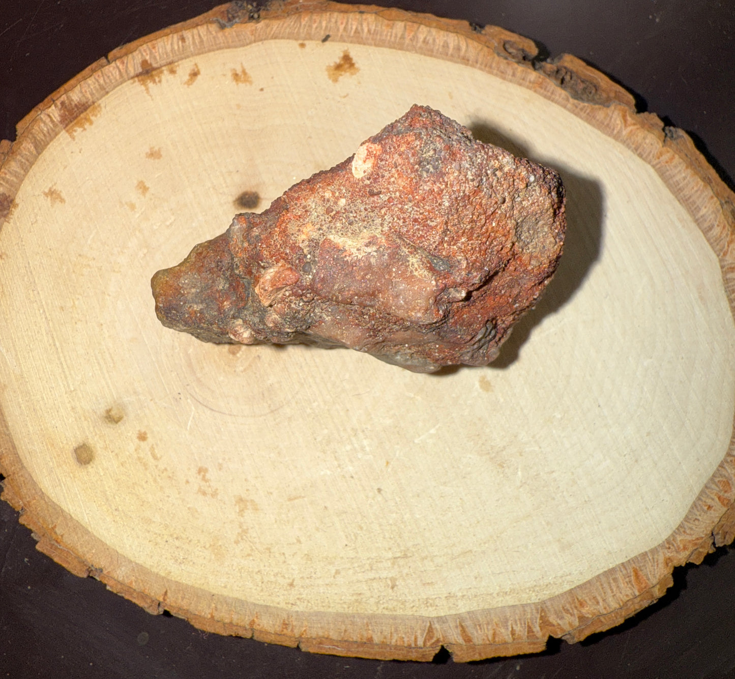 Druzy red/pink rhyolitic Lake Superior agate