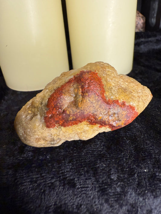 Top shelf oolitic Lake Superior plume agate