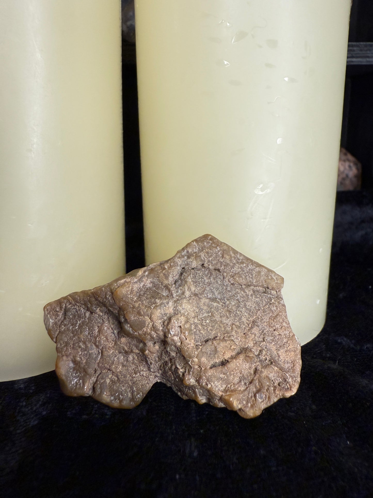 Face polished Stromatolite Lake Superior agate halves