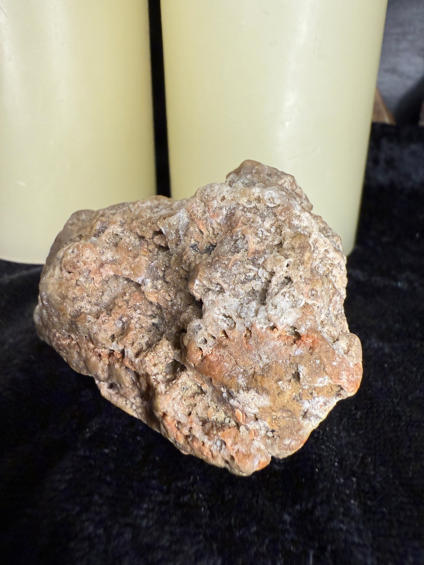 Druzy covered pink Lake Superior sagenite agate