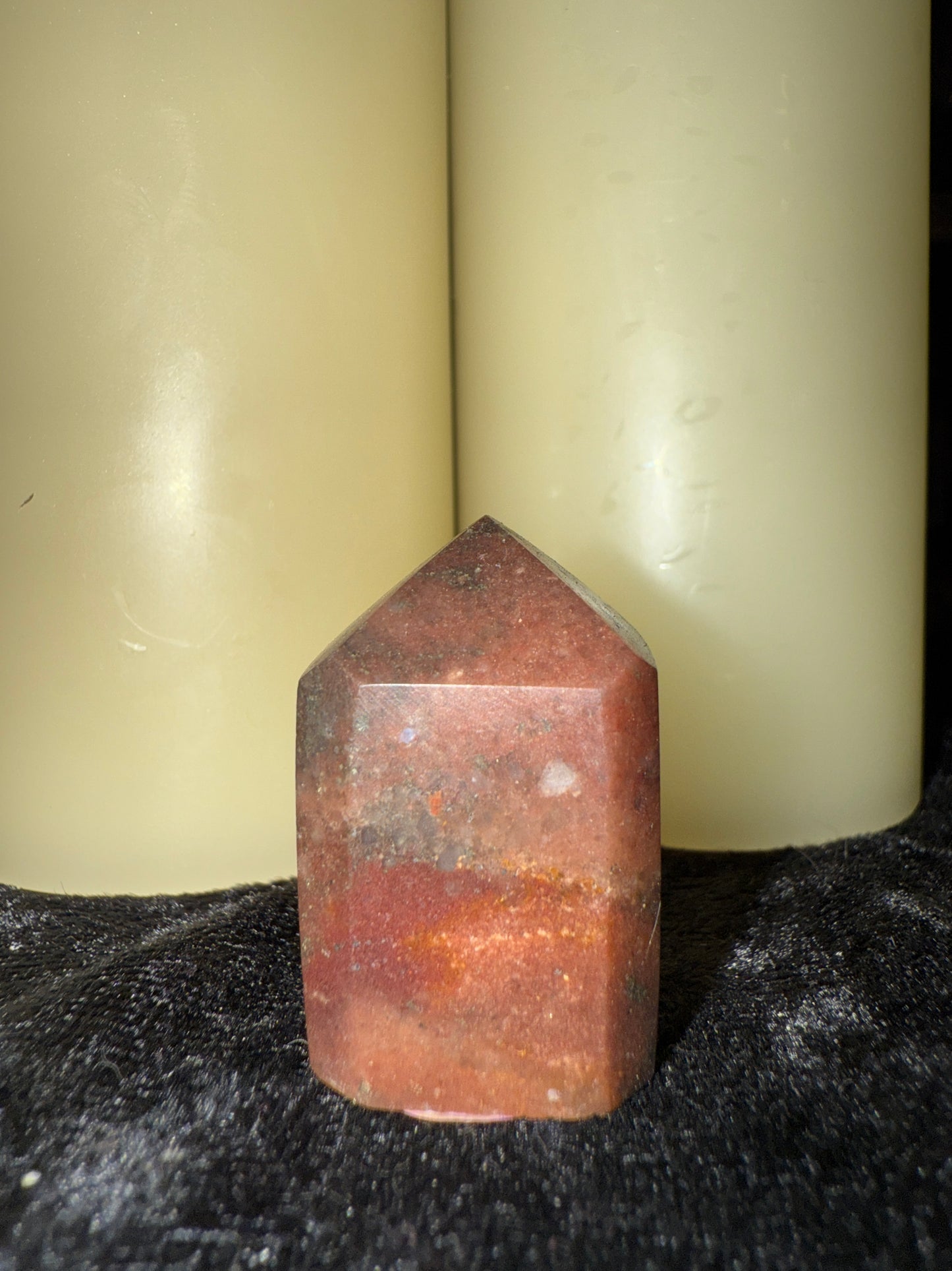 Raspberry quartz towers