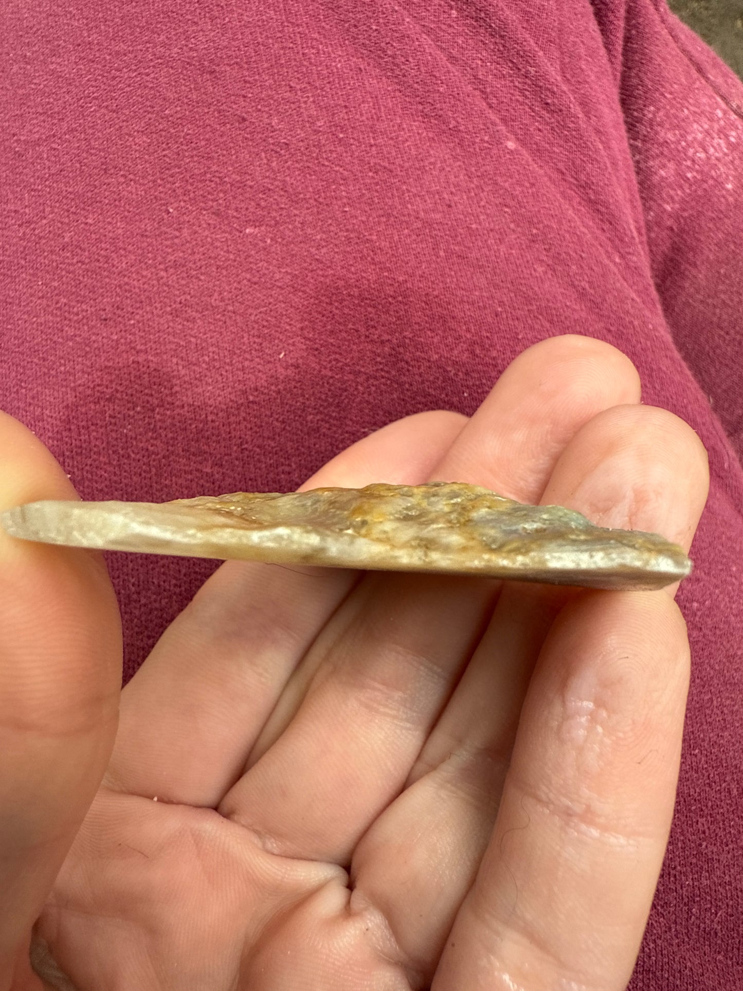 [Damaged] Mossy Plume Lake Superior agate slices